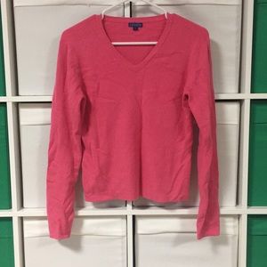 J. McLaughlin pink sweater, size small